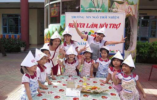 Phân công công việc cho bé