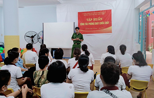 Tập huấn phòng cháy chữa cháy 2023-2024