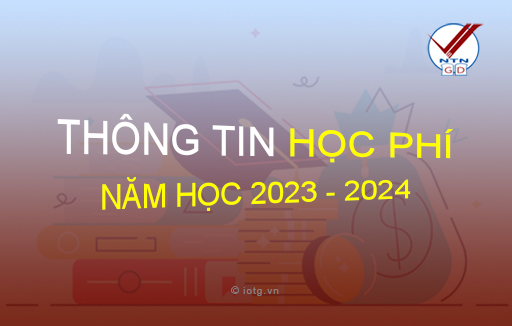 Thông tin học phí năm học 2023 - 2024
